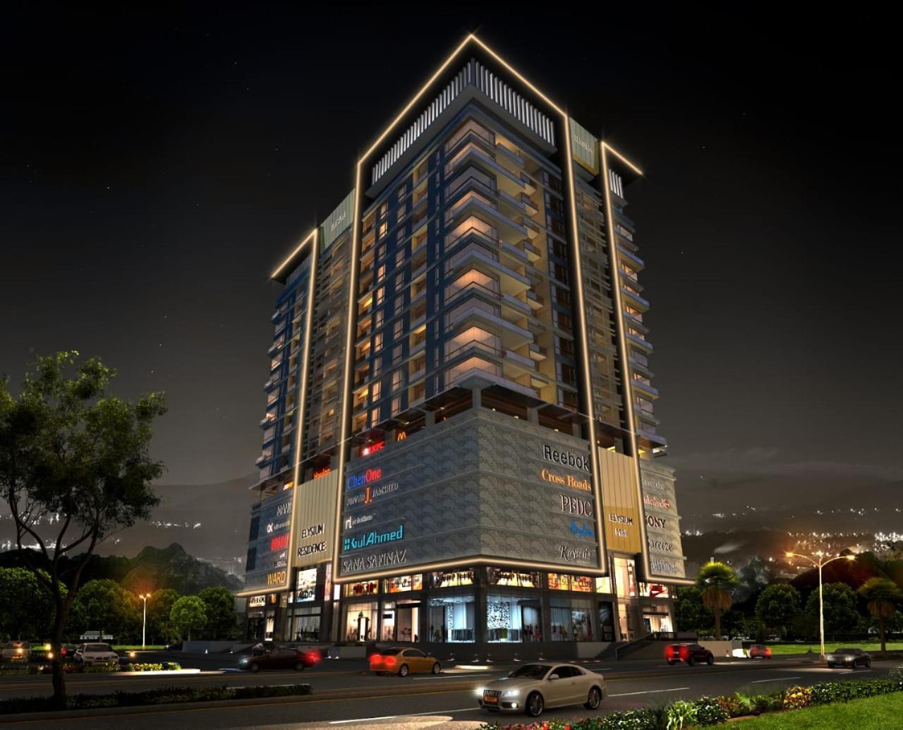 Centaurus View Residences - Exclusive Stays In Elysium Tower Apartments Islamabad Exterior foto